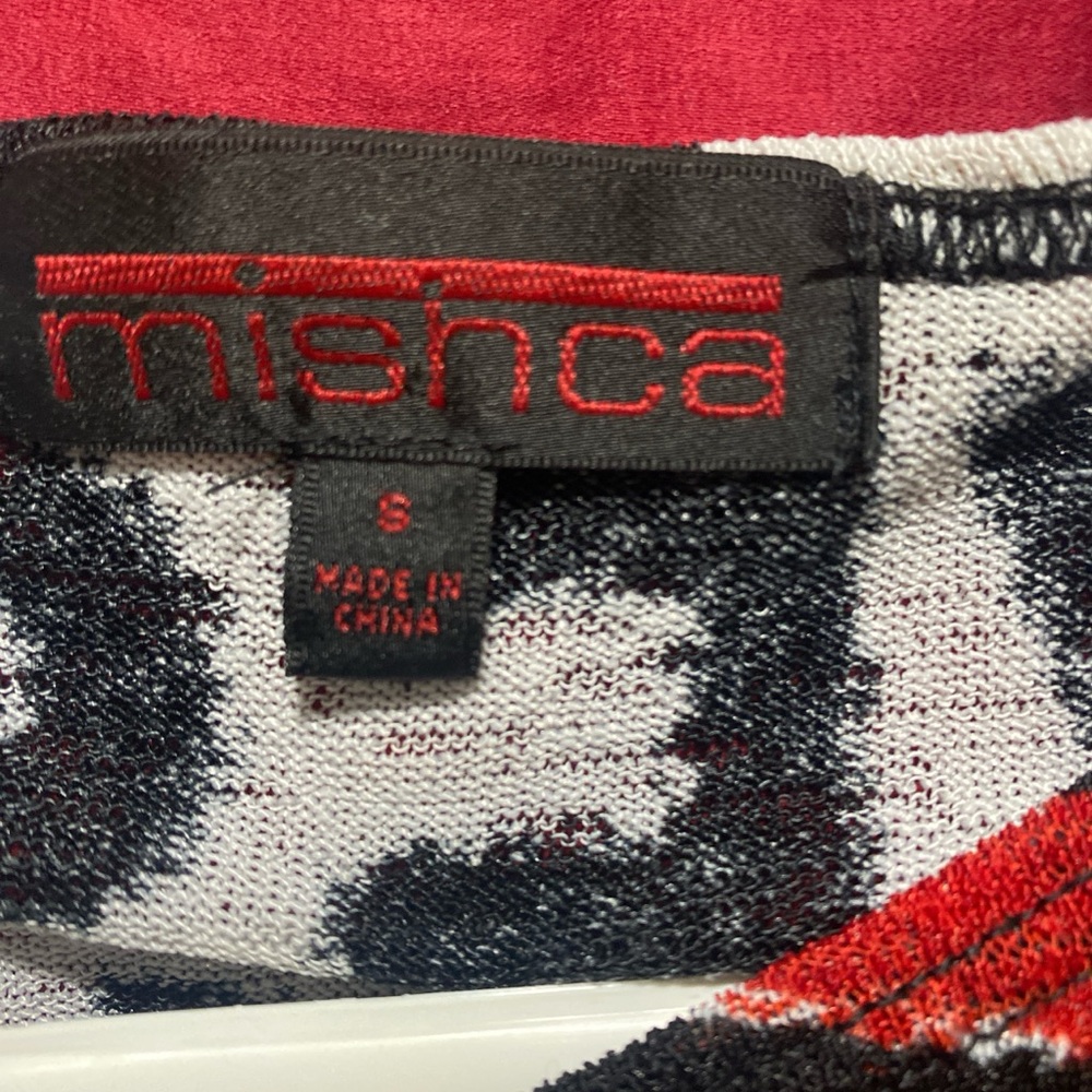 Mishca Black and White Knit Top